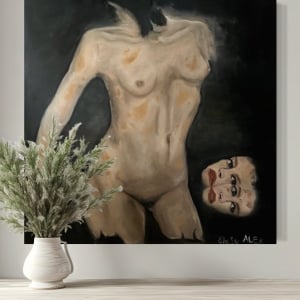 Expressive and modern nude art