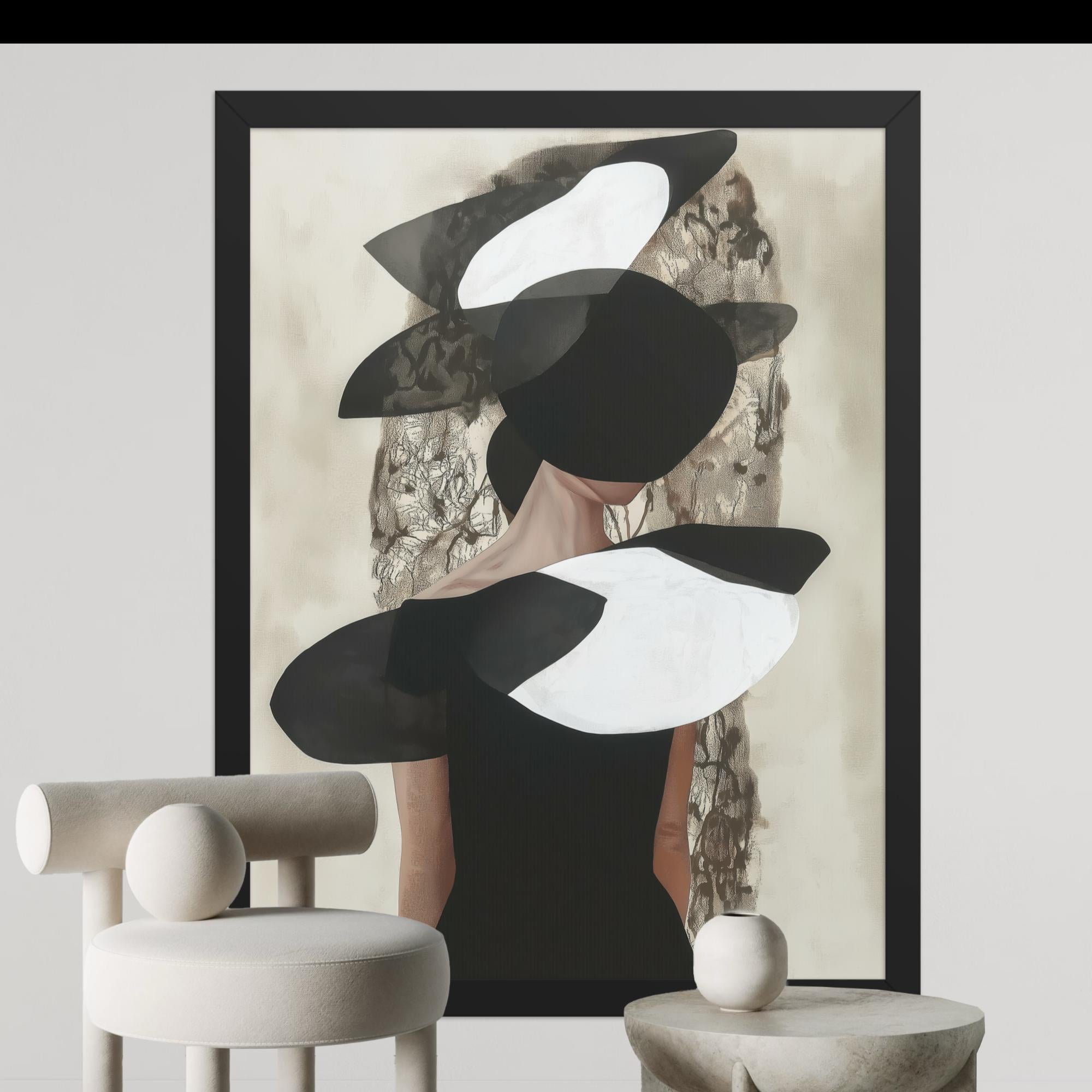 Enhanced matte paper framed poster in black 18x24 front 6792716e06f16