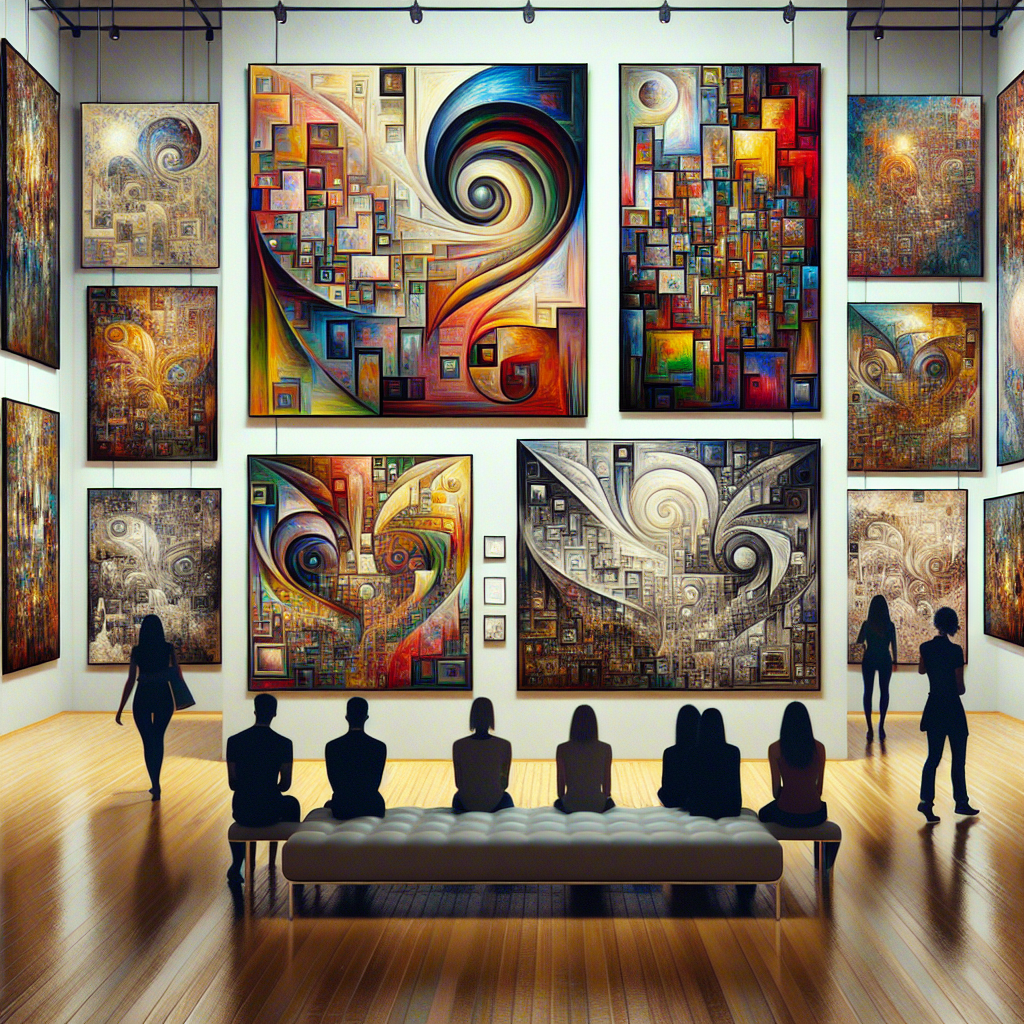 Come combinare diversi stili artistici con poster astratti