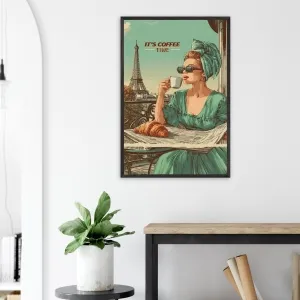 Retro kaffeplakat – paris & “it’s coffee time” motiv 17 E22c81f0-11e1-427c-b953-a8e6ee546f93